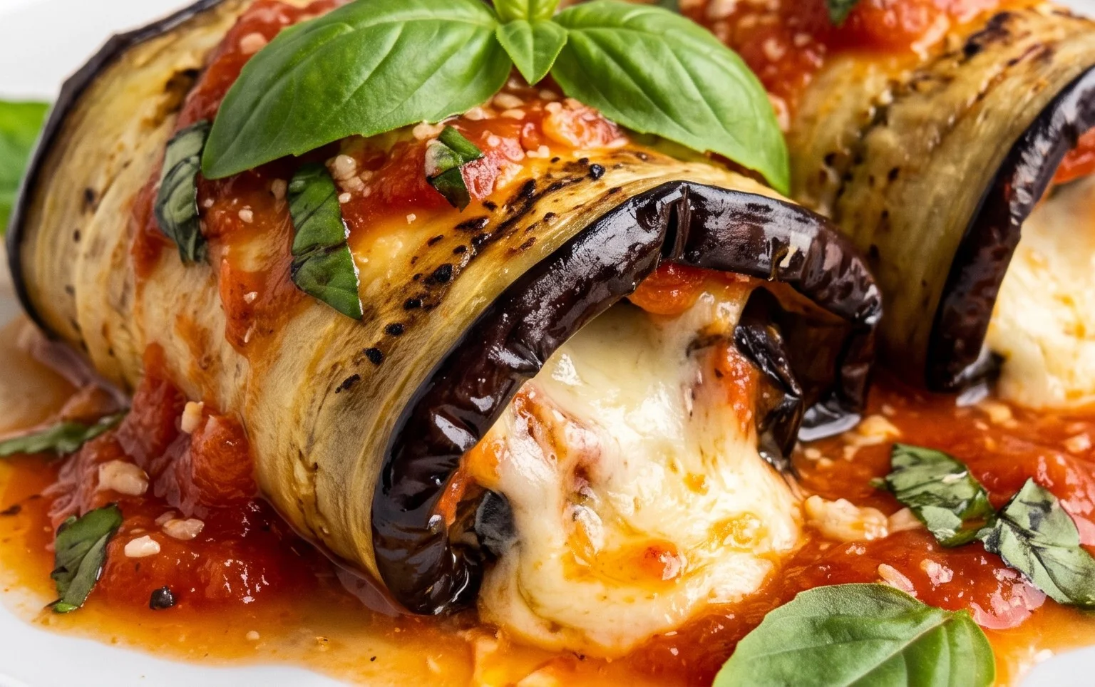Involtini di melanzane e mozzarella, Ricetta facile e saporita (+ varianti)